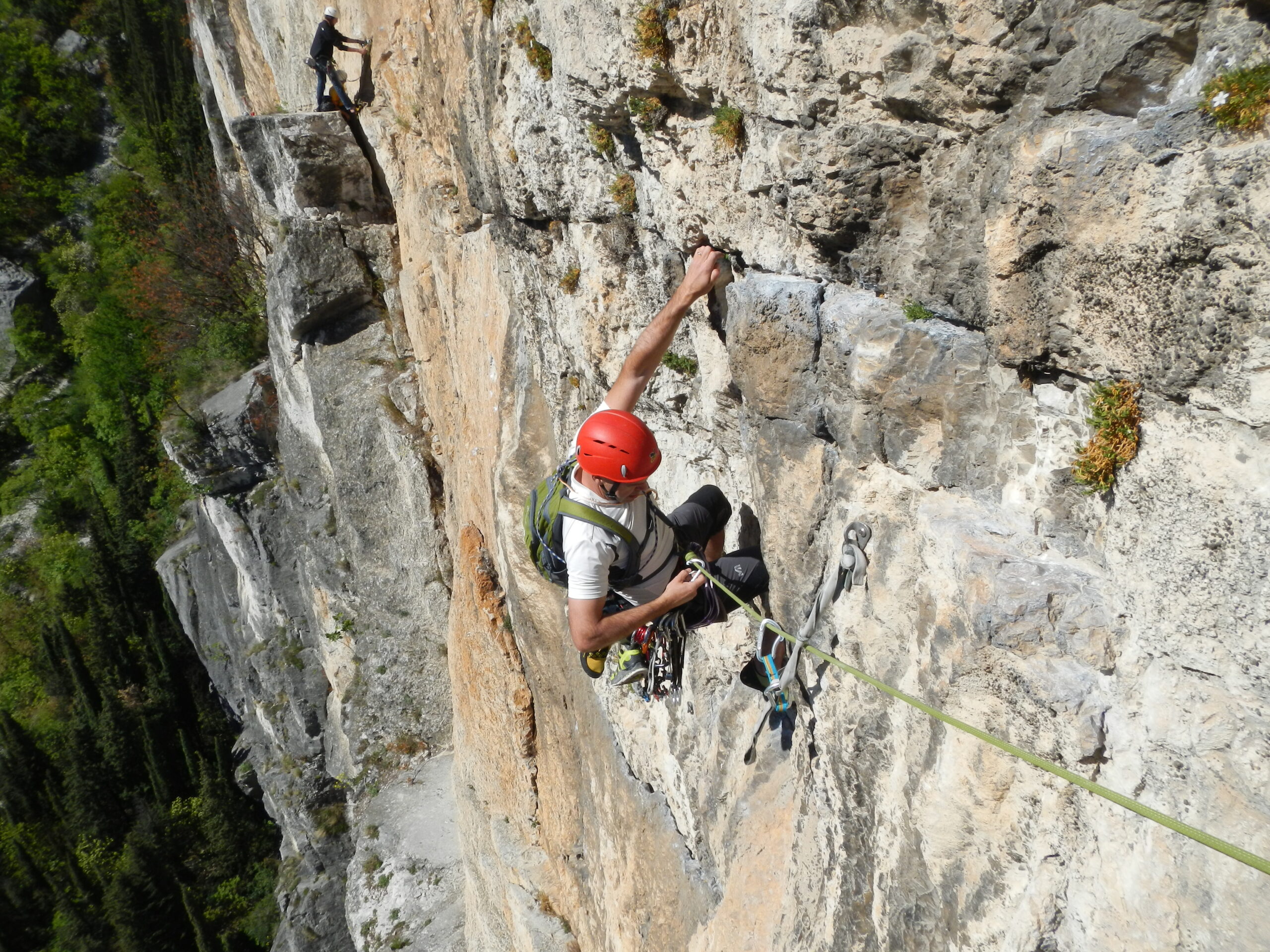 Corso di Arrampicata su roccia vie lunghe Guide Alpine Val di Sole